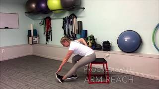 Seated arm reach