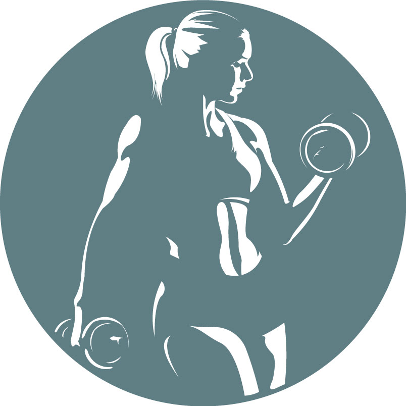 Julie's Garage gym logo